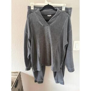 T by Talbots sweat set grey size XL